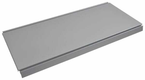 Tablette 47x66,5 cm blanc/alu