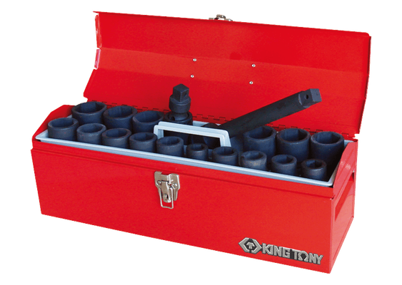 Outils - Outils divers - Coffret de douilles à chocs 3/4" 20 pièces de 19 à 42mm