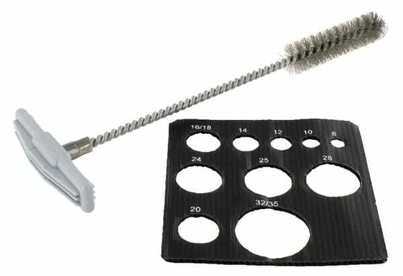 Pièces agricoles - Fasteners - Brosse ronde en acier pour perçage Ø 14