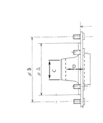 Pièces agricoles - Pièce divers - Moyeu 6xM18x1,5