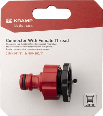 Pièces agricoles - Hydraulique - Raccord femelle pour robinet 1/2"-3/4"