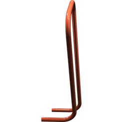 Pièces agricoles - Pièce divers - garde-corps soudé au droit -peint-