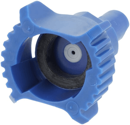 Pièces agricoles - Pièce Pulvérisateur - Jeu de buses à injection d'air (8 pièces) HDRX-A 120° 03 bleu