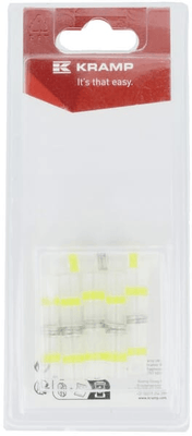 Pièces agricoles - Eclairage - Gaine thermorétractable jaune Ø6mm - 4.0-6.0mm² (6)