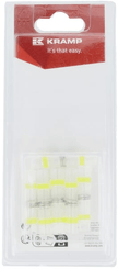 Pièces agricoles - Eclairage - Gaine thermorétractable jaune Ø6mm - 4.0-6.0mm² (6)