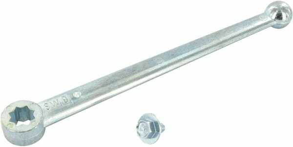 Pièces agricoles - Hydraulique - Levier SW9 aluminium droit