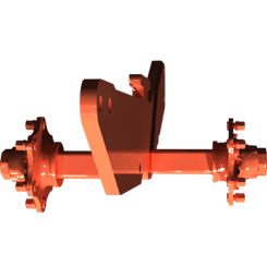 Pièces agricoles - Pièce Semoir - Cadre de roue l. sans frein -peint-