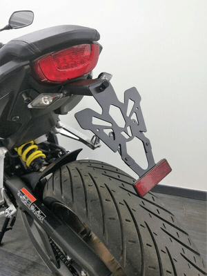 Pièces Quad & Motos - Equipement véhicule - Support de plaque V PARTS noir Honda CB650R