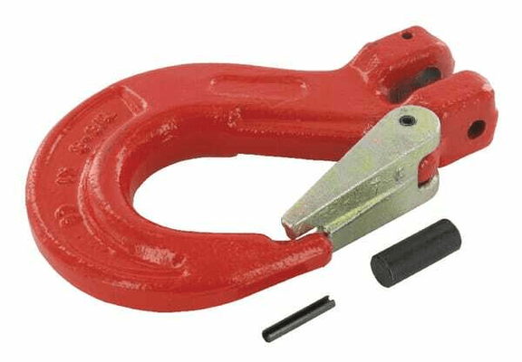 Pièces agricoles - Outils atelier - Crochet mâchoire+clenche 8mm