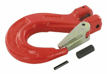 Pièces agricoles - Outils atelier - Crochet mâchoire+clenche 8mm