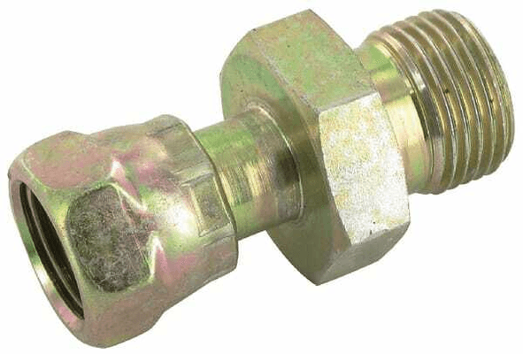 Pièces agricoles - Hydraulique - Nipple M/Fm 3/8" BSP x 9/16"