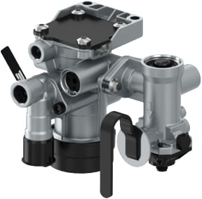 Pièces agricoles - Pièce divers - Clapet de freinage de remorque avec soupape de décharge et LS-man