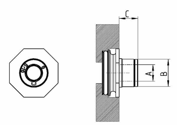 Pièces agricoles - Pièce pneumatique - Cartouche intégrée