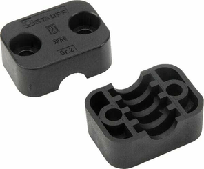 Pièces agricoles - Hydraulique - Support de tube PA 3/8"