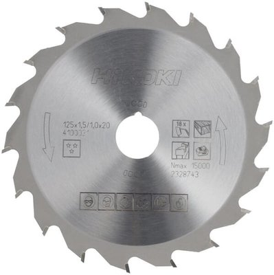 Outils - Outils divers - Lame de scie 125x20 Z18