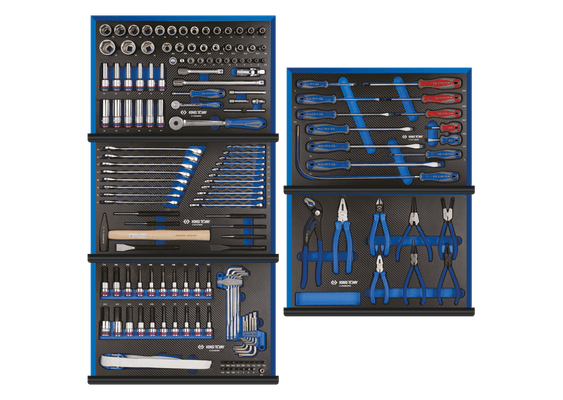 Outils - Outils divers - Servante modulable 1 soute + 2 coffres sur roues Technicien