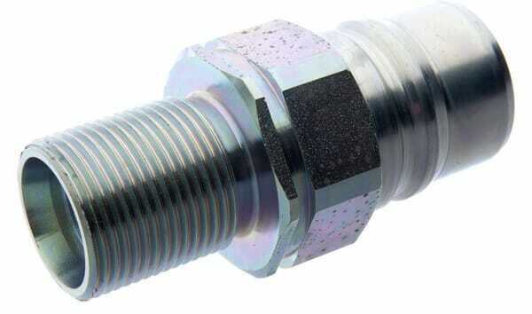 Pièces agricoles - Hydraulique - Coupleur mâle 1"-M30x2,0-22L