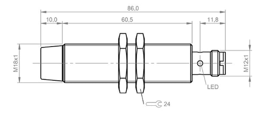 Pièces agricoles - Electricité - Détecteur de proximité inductif