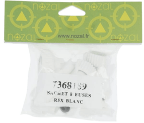 Pièces agricoles - Pièce Pulvérisateur - Jeu de buses à engrais (8 pièces) R5X 08 blanc