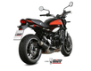 Silencieux MIVV GP Pro inox noir/casquette inox Kawasaki Z900RS