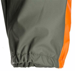 Vêtements et protections - Vêtement  - manteau de pluie vert/orange S