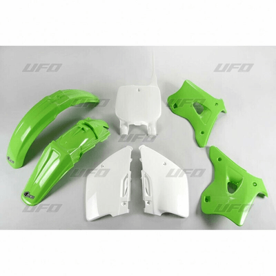 Pièces Quad & Motos - Plastiques - Kit plastique UFO couleur origine Kawasaki KX125/250