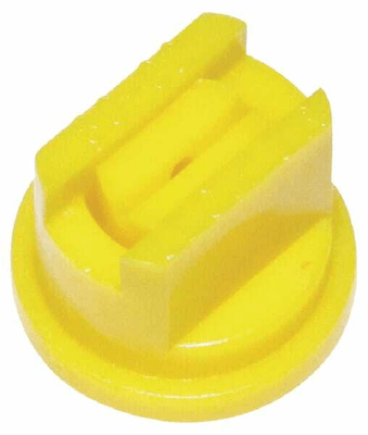 Pièces agricoles - Pièce Pulvérisateur - Buse à jet plat ST 80° 2 jaune plastique Lechler