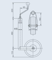 Pièces agricoles - Pièce divers - Cric