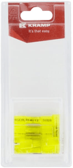 Pièces agricoles - Eclairage - Connecteur bout à bout, jaune 4,0-6,0 mm² (6)
