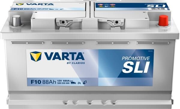 Pièces agricoles - Eclairage - Battery 12V 88Ah 680A F10 VARTA Promotive SLI
