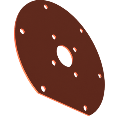 Pièces agricoles - Pièce divers - bride de moteur peinte-