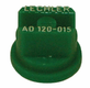Buse à jet plat AD 120° 015 vert plastique Lechler
