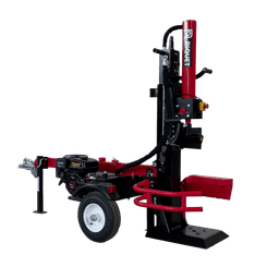 Materiels - Fendeuse à bois - Fendeuse verticale 22 Tonnes sur remorque avec Moteur 6,5cv