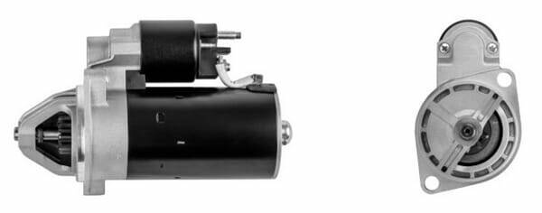 Pièces agricoles - Eclairage - Démarreur 12 V 2,0 kW 9 dents, Mahle