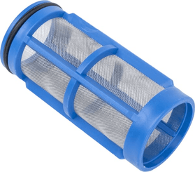 Pièces agricoles - Pièce Pulvérisateur - Cartouche filtrante 50 mesh bleu avec joints toriques