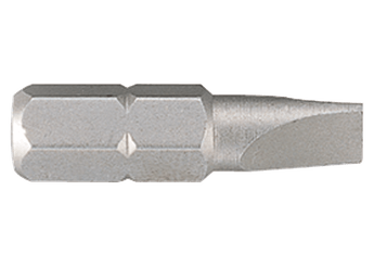Outils - Outils divers - Embout 1/4 tournevis à fente 6.5x1.2