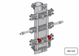 CHAPE REVERSE POUR POTEAU D.102MM
