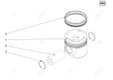 axe de piston Deutz-Fahr origine