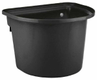 Mangeoire plastique noire