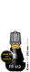 Valves droites caoutchoutées BIHR TR412 - 100 pièces