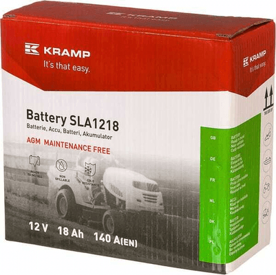 Pièces agricoles - Eclairage - Batterie 12V 18Ah Kramp