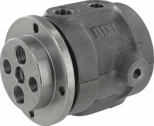 Pièces agricoles - Hydraulique - Acc. rot. 060/04 2x1/2"-2x3/8"