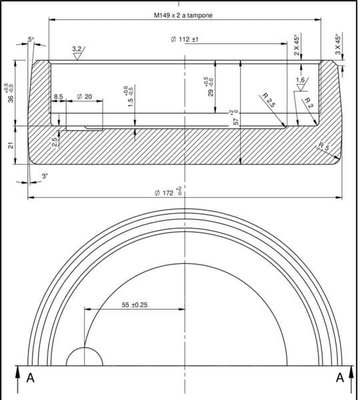 Pièces agricoles - Hydraulique - Ecrou pour TC4038