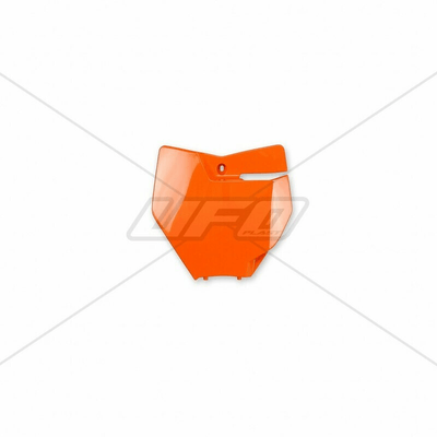 Pièces Quad & Motos - Plastiques - Plaque numéro frontale UFO orange KTM SX125/150 & SX-F