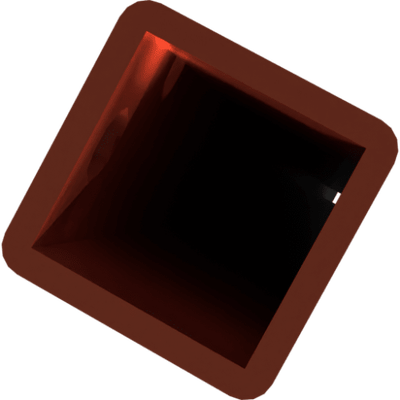 Pièces agricoles - Pièce divers - tube carré f. herse 2934mm -peint-