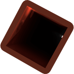 Pièces agricoles - Pièce divers - tube carré f. herse 2934mm -peint-