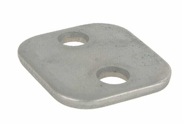 Pièces agricoles - Hydraulique - Plaque à souder simple acier A7