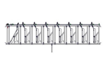 Materiels - Cornadis - PACK DE 6 PANNEAUX AXIAL II REG DE 8P./5M L.4.70M