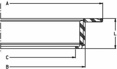 Pièces agricoles - Pièce Pulvérisateur - Bague de couvercles de réservoirs Ø 250 mm