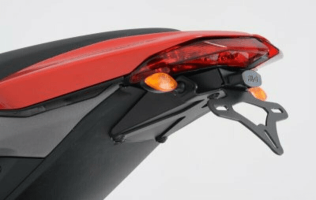Pièces Quad & Motos - Equipement véhicule - Support de plaque R&G RACING noir Ducati Hypermotard 821/939